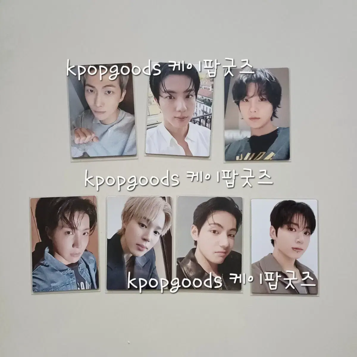 BTS방탄 2026아미멤버십기트포카 석진제이홉지민태형정국포토카드 V7